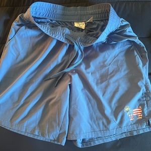Bundle of 4 GOAT USA shorts.